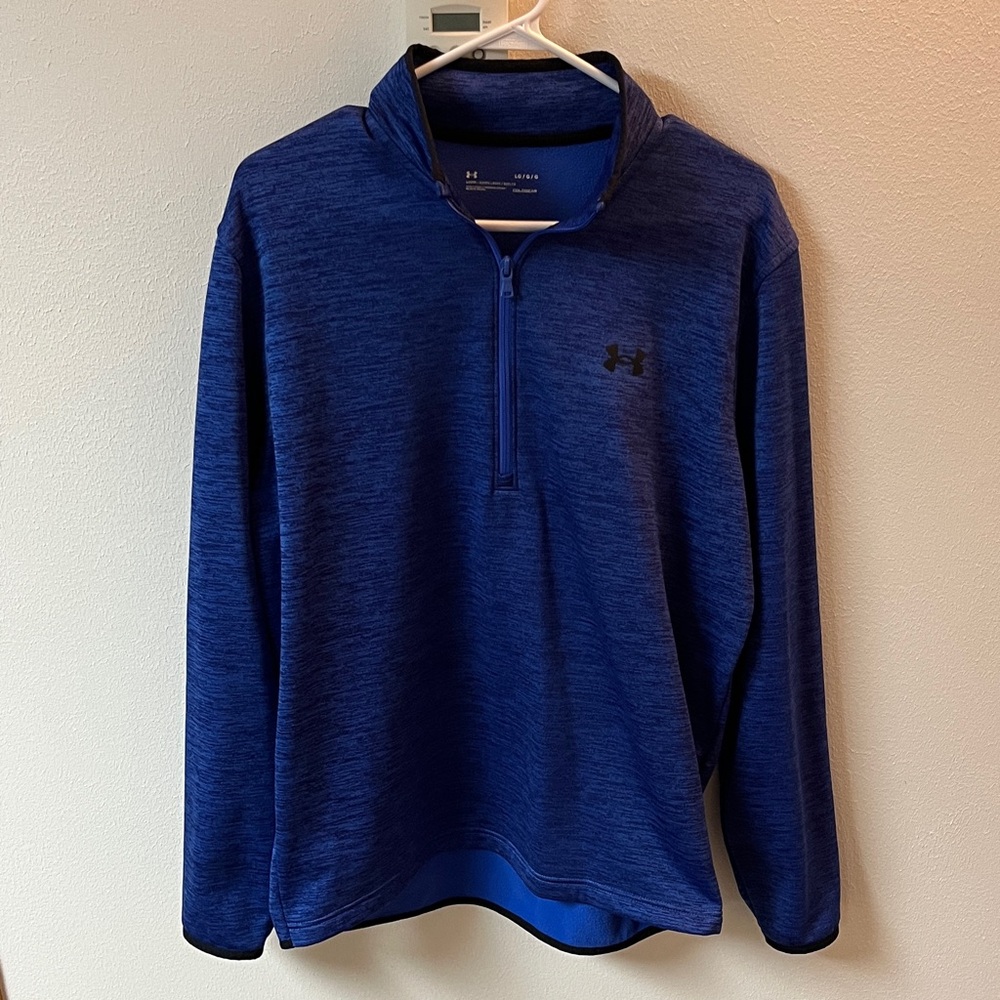Under Armour Royal Blue Half-Zip Top